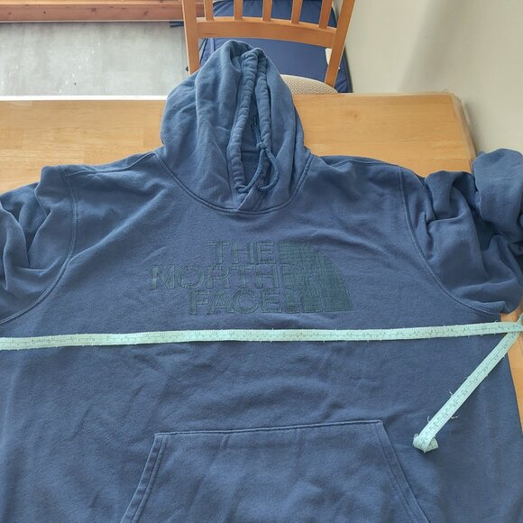 The North Face Navy Blue Large Logo Men's Hoodie Size XXXL - Picture 10 of 11